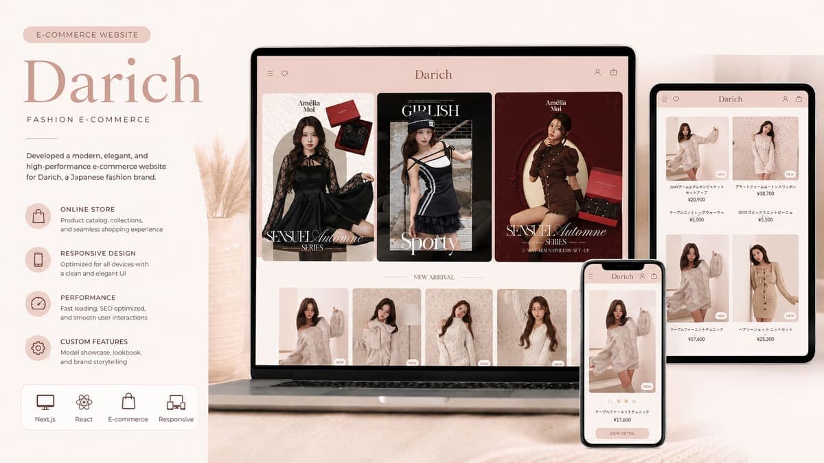 Darich Loja Online — E-commerce