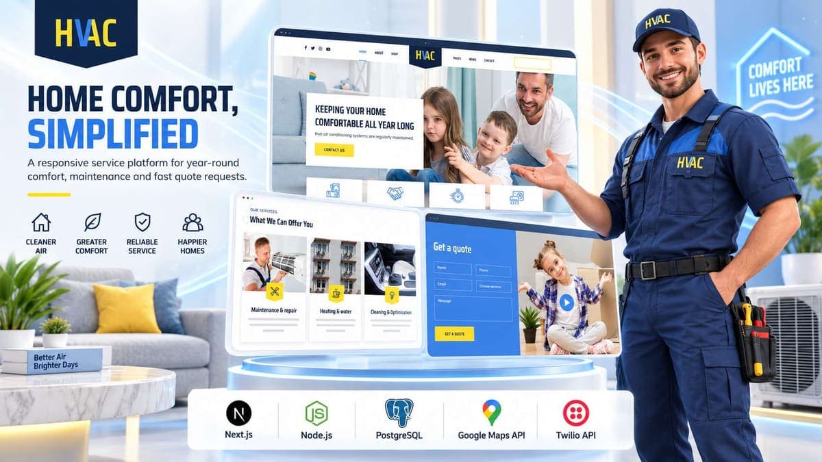 HVAC Conforto Residencial — Negócios
