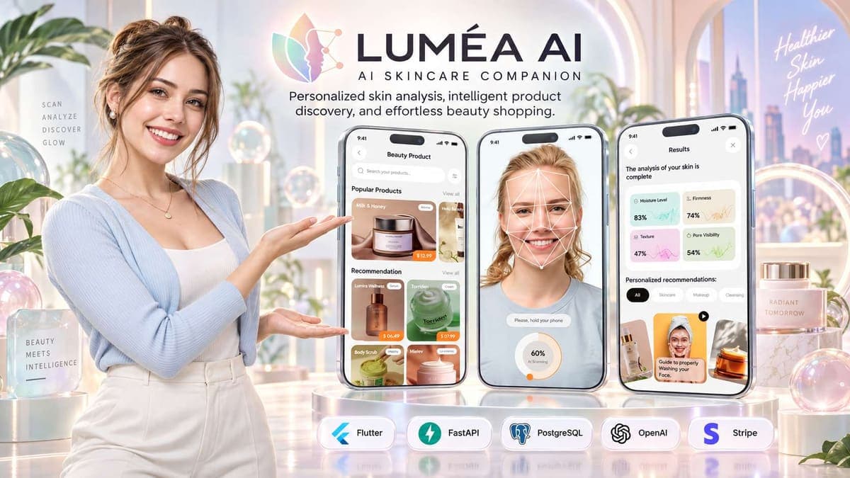 Luméa Skincare com IA — IA
